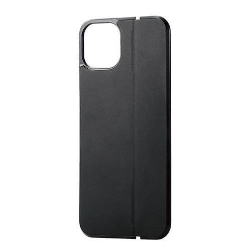 エレコム iPhone 13 背面パネル スタンド収納式カバー MAGKEEP PM-A21BMAG01BK｜buzzfurniture