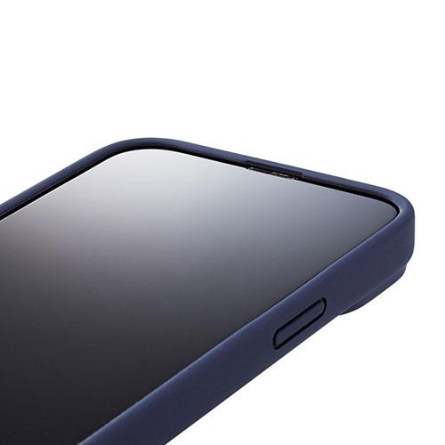 エレコム iPhone 14 ハイブリッドケース シリコン カラータイプ ネイビー PM-A22AHVSCCNV｜buzzfurniture｜04