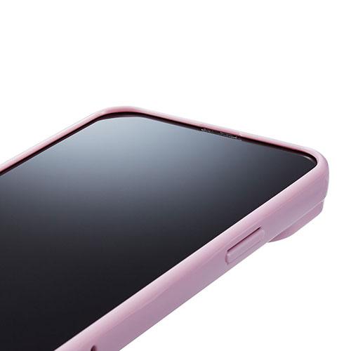 エレコム iPhone 14 ハイブリッドケース オーロラ パープル PM-A22AHVCAPU｜buzzfurniture｜03