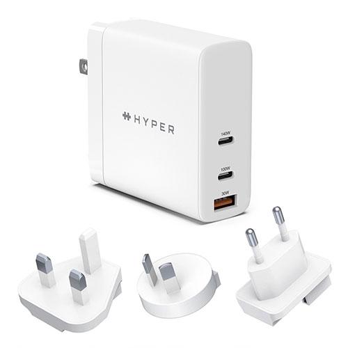 【人気ショップが最安値挑戦！】 HYPER HyperJuice 140W PD 3.1 電源アダプタ HP-HJG140WW