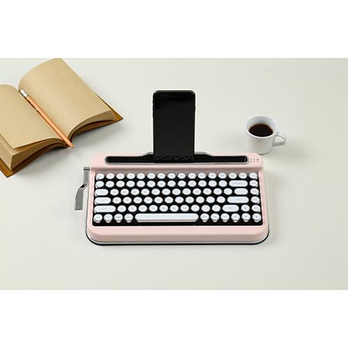 AJAX タイプライター風キーボードPENNA(ペナ) Baby Pink + アルカリ乾電池 単3形10本パックセット PNADBP+HD｜buzzfurniture｜05