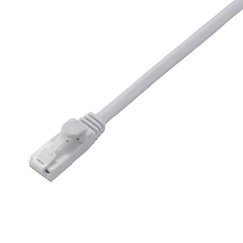 【5個セット】エレコム LANケーブル/CAT6対応/EU RoHS指令準拠/爪折れ防止/簡易パッケージ仕様/20m/ホワイト LD-GPT