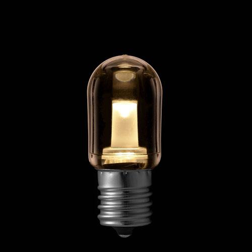 【20個セット】 YAZAWA LEDナツメ球電球色 E17 クリア LDT1LG22E17CX20_2