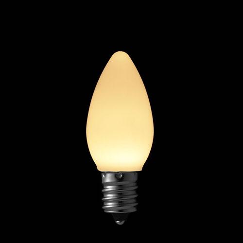 【20個セット】 YAZAWA LEDローソク球電球色 E12 ホワイト LDC1LG20E12WX20_2