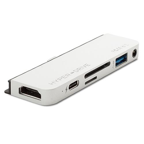 HYPER HyperDrive iPad Pro専用 6-in-1 USB-C Hub シルバー HP16176｜buzzfurniture
