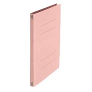プラス フラットファイル/紙バインダー 〔A4/2穴 300冊〕 No.021N 桃
