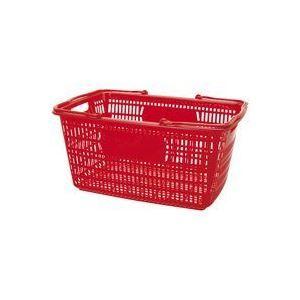 （まとめ）ジョインテックス 販売店かご 30L赤 B264J-RE〔×20仕掛ける〕 キッチン、日用品、文具-その他事務用品