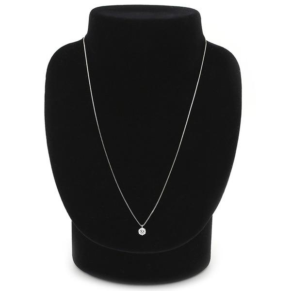 ダイヤモンド ネックレス 一粒 0.5ct プラチナ Pt900 6本爪 Hカラー SI2 Good 0.5カラット ダイヤネックレス ペンダント 中央宝石研究所 CGL 鑑定書付きの画像