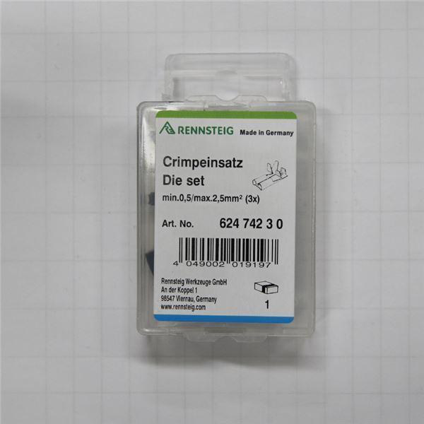 RENNSTEIG レンシュタイグ 624 742 3 0 クリンピングダイス 624 742 工具 ツール DIY 作業工具 道具