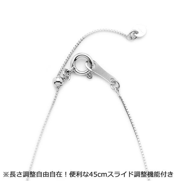 ダイヤモンド ネックレス プラチナ Pt900 0.5ct 揺れる ダイヤ ダンシングストーン ダイヤネックレス サークル ペンダントの画像