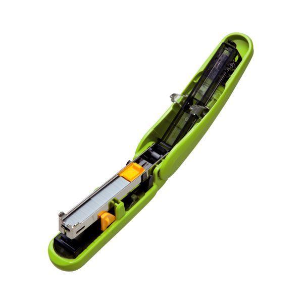（まとめ） プラス フラットクリンチステープラーピタヒット 20枚とじ ピンク ST-010X 1個 〔×30セット〕_1