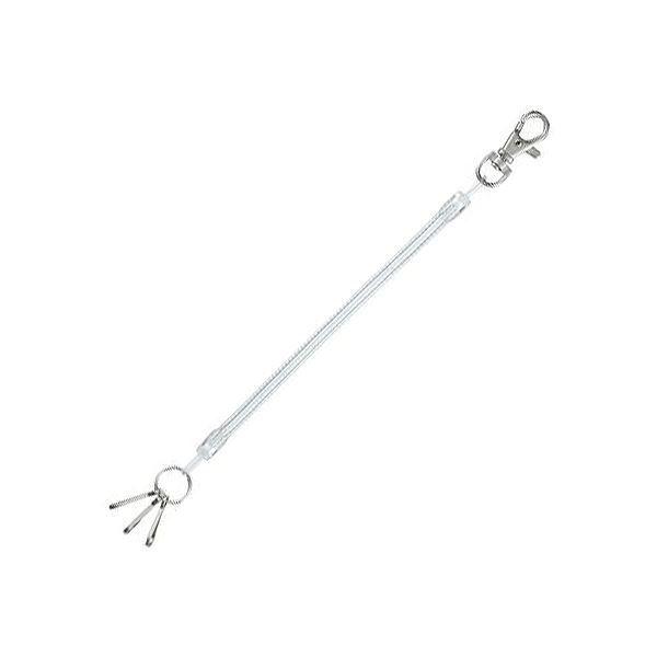 （まとめ） レイメイ藤井 コイルキーチェーン14~50cm クリア GLK253T 1個 〔×30セット〕
