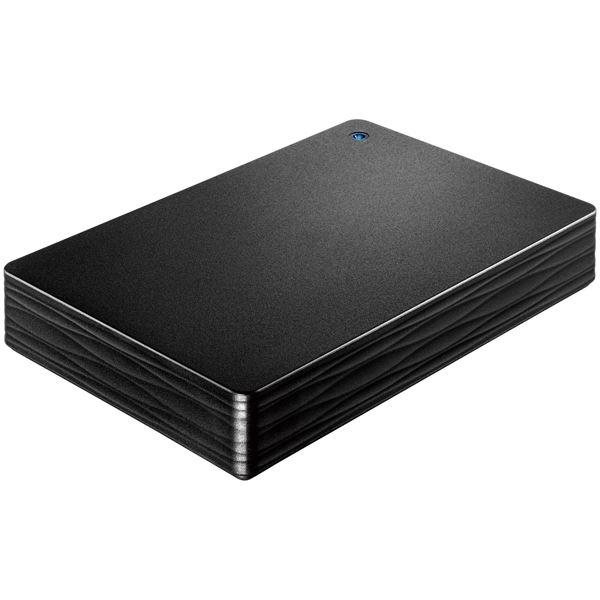アイ・オー・データ機器 USB3.1 Gen1／2.0対応ポータブルハードディスク「カクうす Lite」 ブラック5TB HDPH-UT5DKR