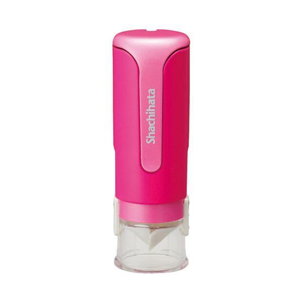 （まとめ） シヤチハタ キャップレス 9MO式 XL-CLN2／MO ピンク〔×10セット〕