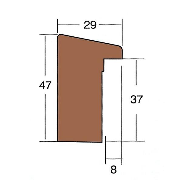 仮縁油絵額〕高級仮縁・キャンバス額・油絵額 木製仮縁F30（