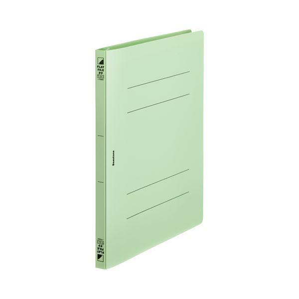 (まとめ）ビュートン フラットF PP ポケットA4S FF-A4SP-GN 10冊〔×5セット〕