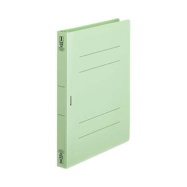 (まとめ）ビュートン フラットF PP 厚とじA4S FF-A4SW-GN 10冊〔×5セット〕