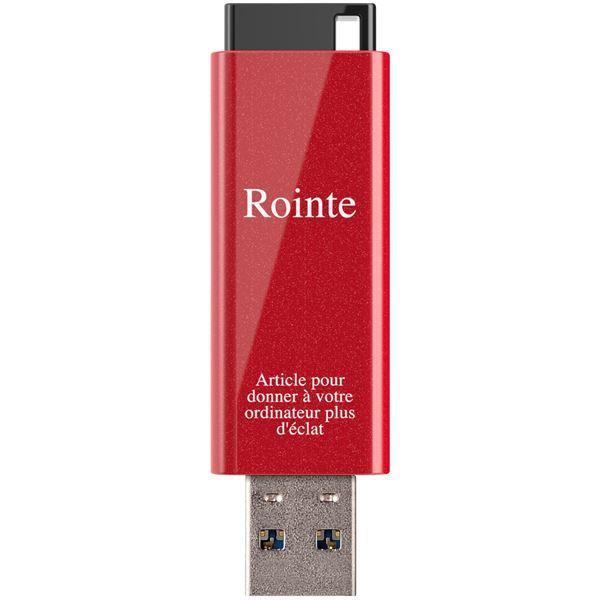 バッファロー USB3.1（Gen1）ノックスライドUSBメモリー 64GB レッド RUF3-KSW64G-RD｜buzzfurniture｜03