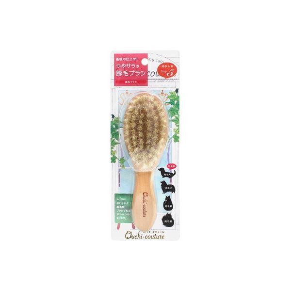 （まとめ）豚毛ブラシ OC-19（ペット用品）〔×12セット〕