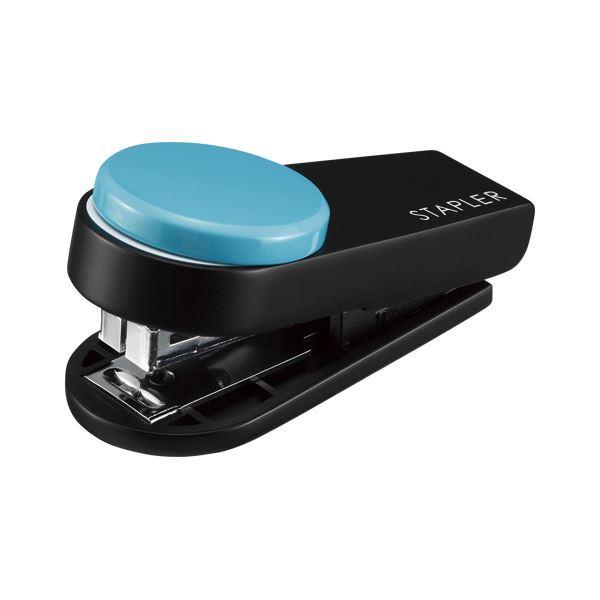 （まとめ） マックス カラーギミック ライトブルー HD-10XS/LB〔×20セット〕