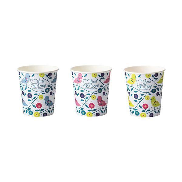 TANOSEE 紙コップ LittleBird 150ml（5オンス）1セット（3200個：80個×40パック）