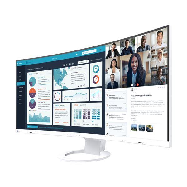 EIZO 95.3糎 37.5型色合い液晶管する FlexScan EV3895 白いこと EV3895-WT