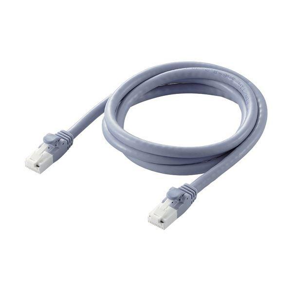 エレコム ツメ折れ防止LANケーブル(Cat6A対応) ブルー 50.0m LD-GPAT/BU50/RS 1本