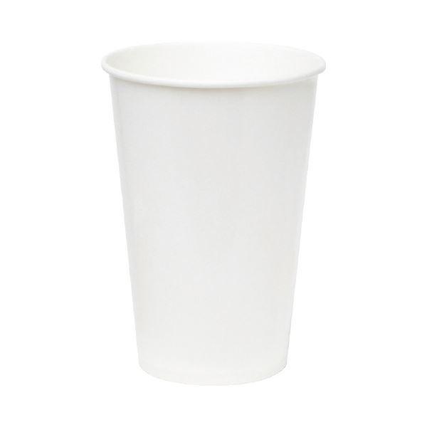 (まとめ) サンナップ タフカップ ホワイト 480mL 50個 〔×10セット〕