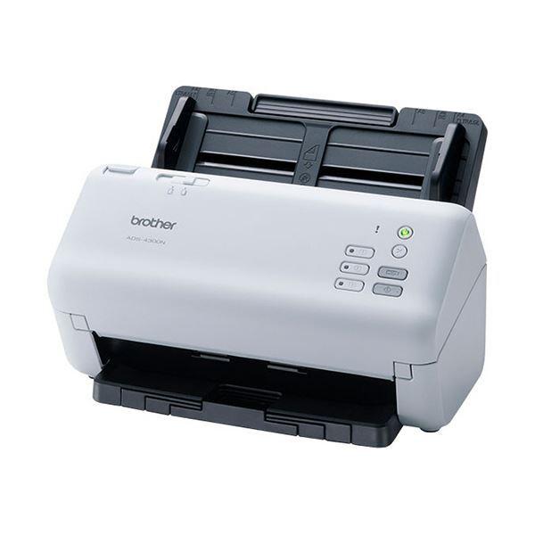 ブラザー JUSTIOドキュメントスキャナー A3(半折り対応) 600dpi ADS-4300N 1台_1