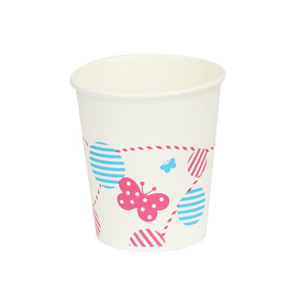 ファーストレイトペーパーカップ ロースタッキング仕様 森のおともだち 150ml（5オンス） FR-53671セット（4000個：1000個×4パック）の画像