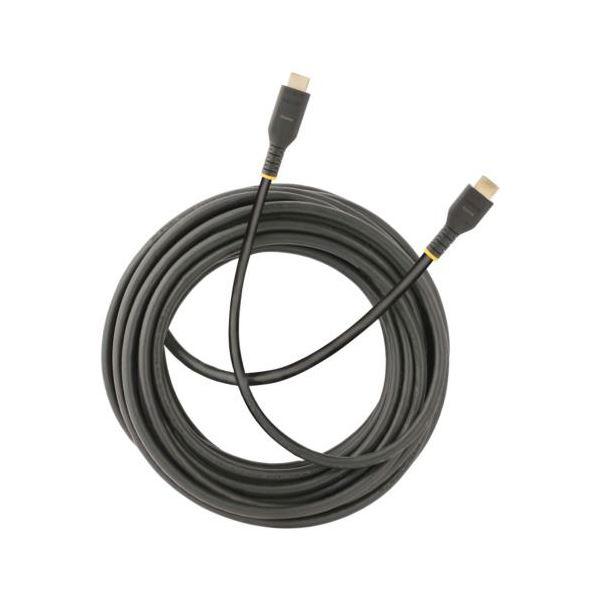 StarTech.com ハイスピードHDMI 2.0ケーブル 10m／アクティブ／4K60Hz／イーサネット対応RH2A-10M-HDMI-CABLE 1本
