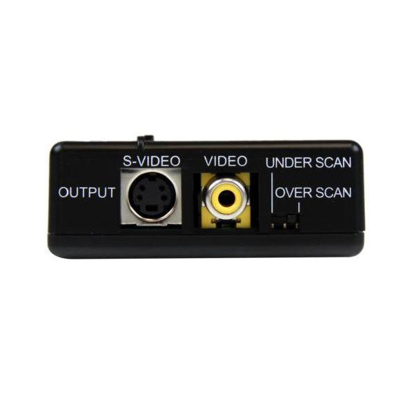 StarTech.com VGA-コンポジットS端子 ビデオコンバータ VGA2VID 1個