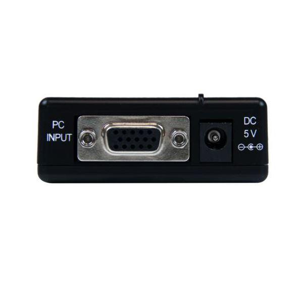 StarTech.com VGA-コンポジットS端子 ビデオコンバータ VGA2VID 1個
