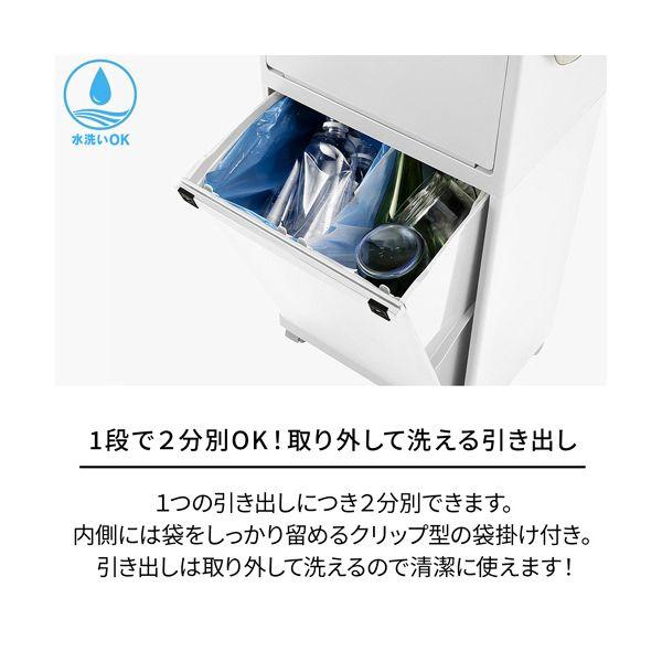 天馬 ホワイトラッシュ 多段分別 45L WR-353 1個の画像
