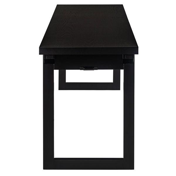 法事テーブル 約W150×D45×H60/9.5cm ブラック 折りたたみ テーブル 机 完成品_1
