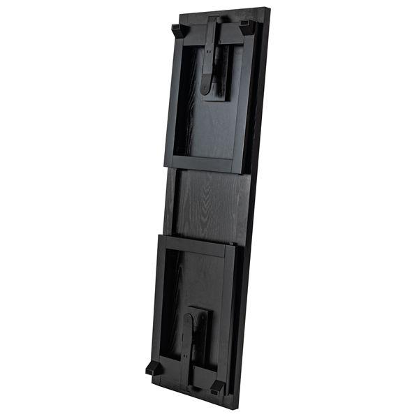 法事テーブル 約W150×D45×H60/9.5cm ブラック 折りたたみ テーブル 机 完成品_2