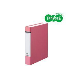 （まとめ）TANOSEE O輪っか整理保存用具（貼り背部分） A4タテ 輪っか口径38粍 サクラ色 20冊 ファイル、ケース-キッチン、日用品、文具-文具、ステーショナリー