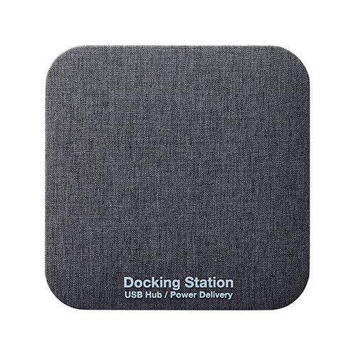 エレコム ドッキングステーション機能付外付けSSD/500GB/USB Type-C接続/HDMIポート搭載 ESD-DSA0500GBK Type