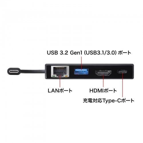 サンワサプライ USB Type-Cマルチ変換アダプタ ブラック AD-ALCMHL1BK｜buzzhobby2｜06