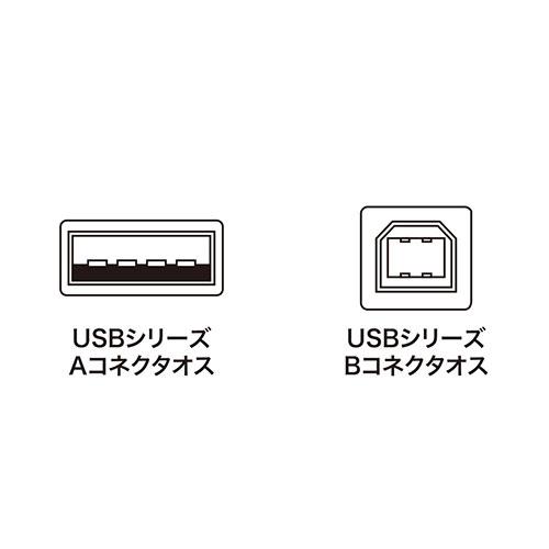 サンワサプライ USB2.0ケーブル ブラック 3m KU20-3BKK2｜buzzhobby2｜02