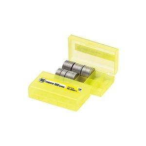 (業務用200セット) オープン工業 コインケース M-100W 100円用 収納100枚