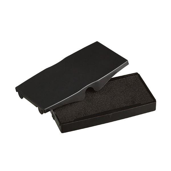 （まとめ） シャイニー スタンプ内蔵型角型印S-854専用パッド 黒 S-854-7B 1個 〔×30セット〕