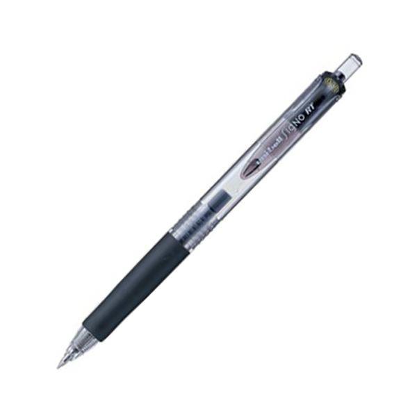（まとめ） 三菱鉛筆 ゲルインクボールペンユニボール シグノ RT ノック式 0.38mm 黒 UMN103.24 1本 〔×50セット〕｜buzzhobby2