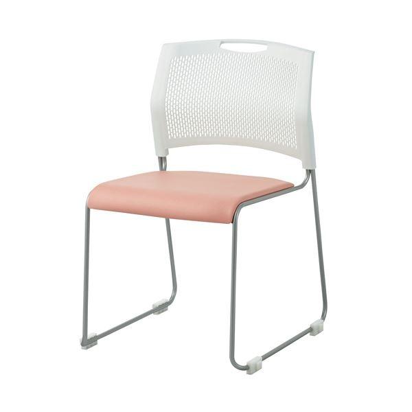 ジョインテックス 会議イス FRS-20L PP パステルピンク クーポン配布中ジョインテックス 会議イス FRS-20L PP パステル