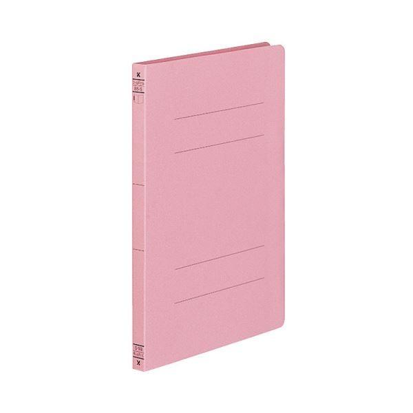 （まとめ）コクヨ フラットファイル（二つ折りタイプ）B5タテ 150枚収容 背幅18mm ピンク フ-VF11P 1セット（10冊）〔×5セット〕