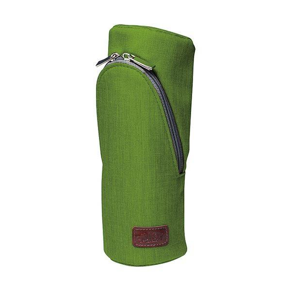 （まとめ）ソニック スマ・スタ カーム立つペンケース グリーン FD-1607-G 1個〔×5セット〕