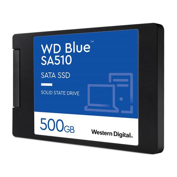 WESTERN DIGITAL(SSD) WD Blue SA510 SATA接続 2.5インチSSD 500GB 5年保証WDS500G3B0A 0718037-884639｜buzzhobby2｜02