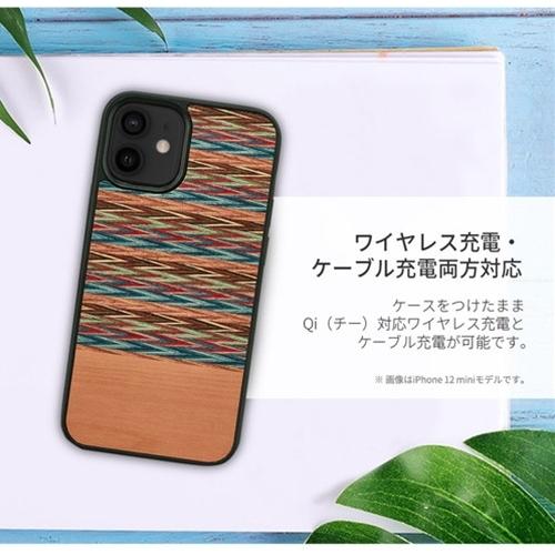 ikins 天然木ケース for iPhone 13 Browny Check  I21229i13｜buzzhobby｜06