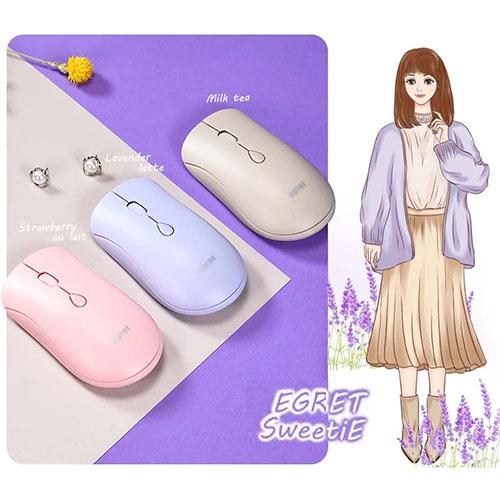 ビジネスハーモニー EGRET SweetiE おしゃれ且つ高機能の充電式ワイヤレスマウス いちごオレ EM23-S3｜buzzhobby｜06