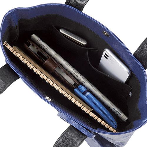 ON THE BAG 姫路レザー手提げトートバッグ&パスケース K21209826 